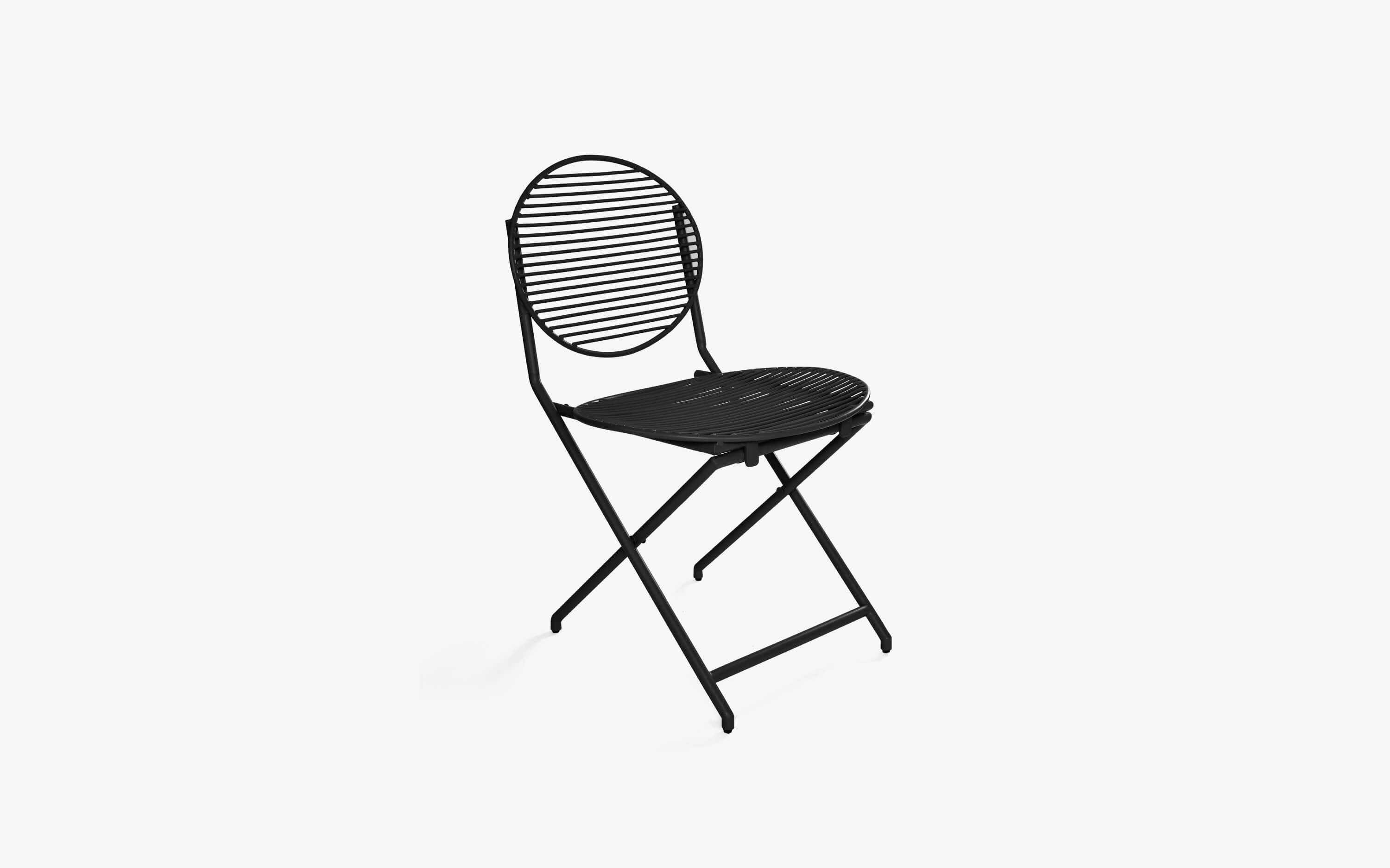 Patio Black Folding Chair - Orange Tree Home Pvt. Ltd.