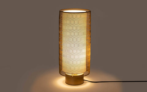 Rhombus Table Lamp Gold - Orange Tree Home Pvt. Ltd.