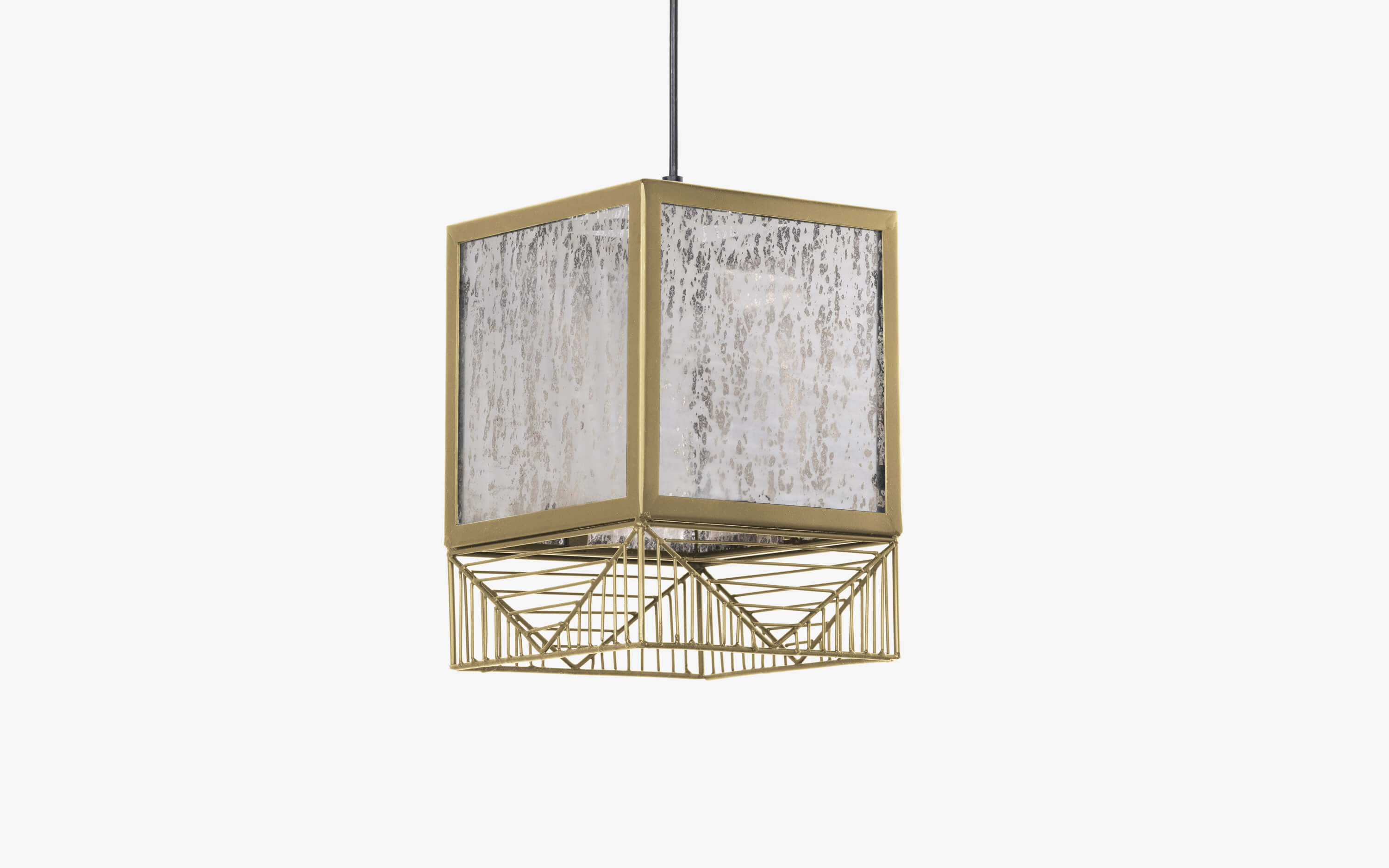 Sheesh Hanging Lamp - Orange Tree Home Pvt. Ltd.