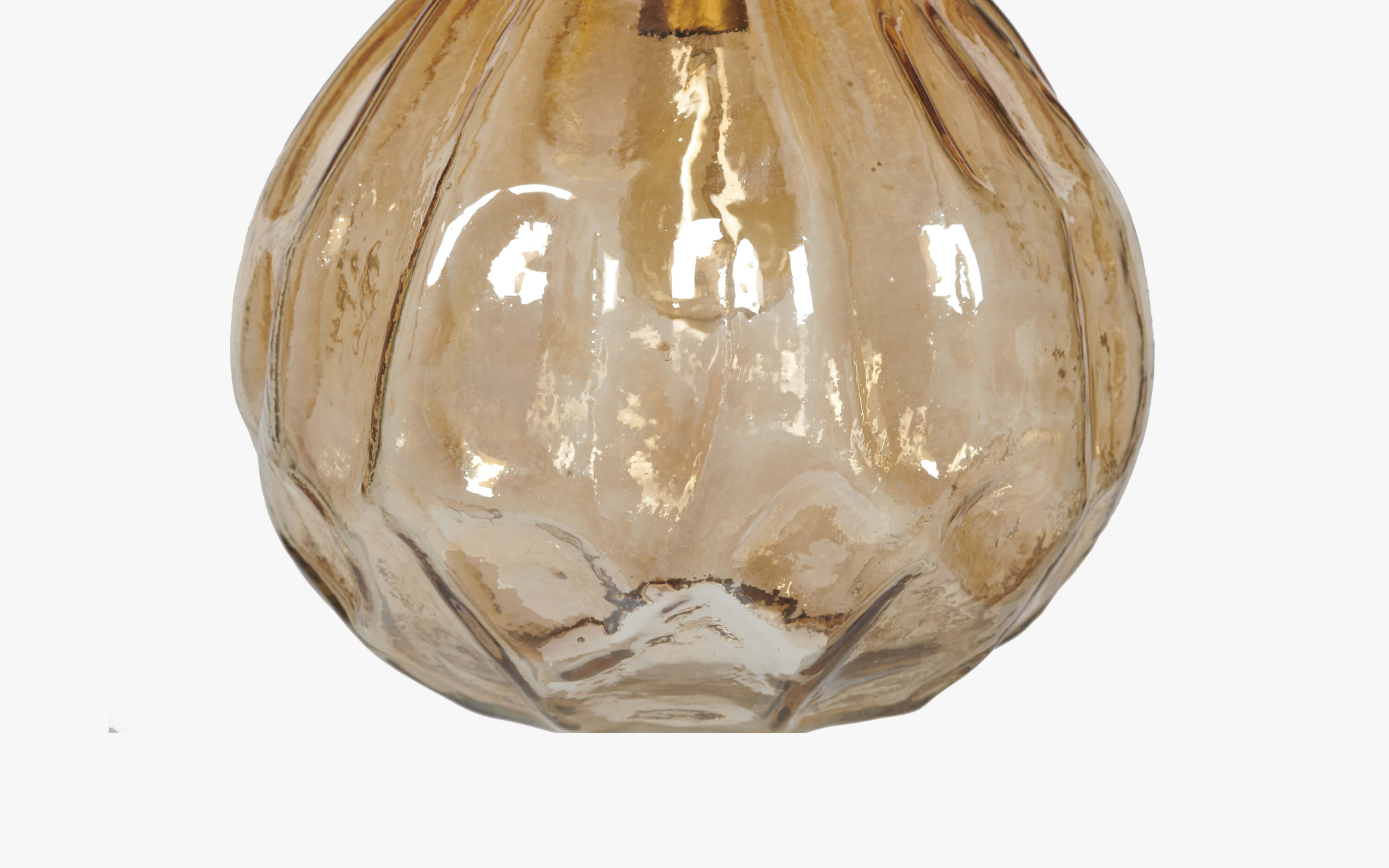 Sogu Golden Hanging Lamp - Orange Tree Home Pvt. Ltd.