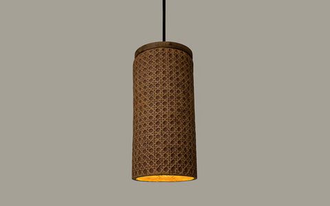 Emporia Hanging Lamp Cylindrical Tall - Orange Tree Home Pvt. Ltd.
