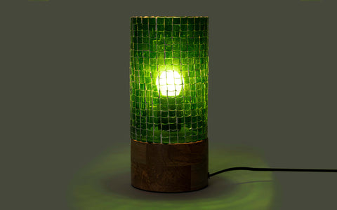 Freedom Tall Green Table Lamp - Orange Tree Home Pvt. Ltd.
