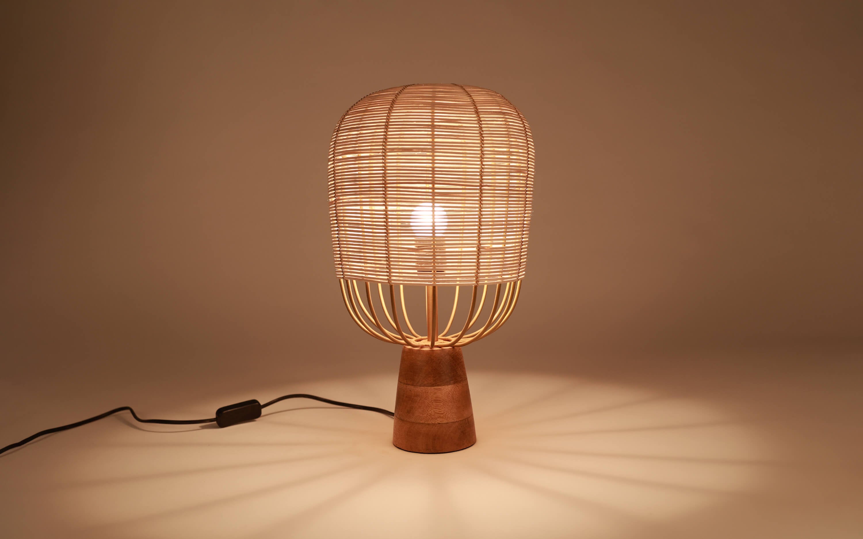 Henka Natural Table Lamp - Orange Tree Home Pvt. Ltd.