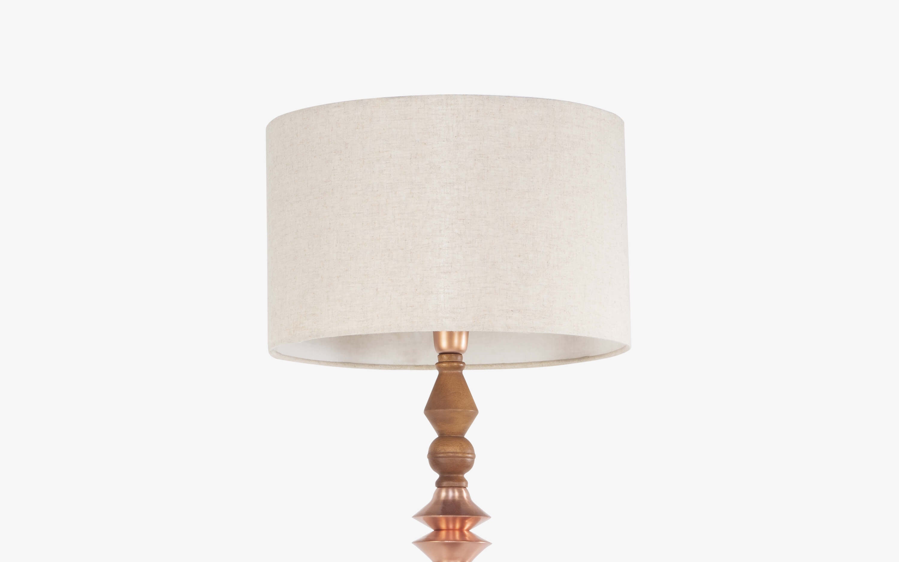 Jodha Copper Floor Lamp - Orange Tree Home Pvt. Ltd.