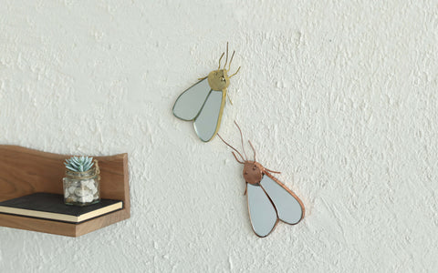 Moth Wall Decor Copper - Orange Tree Home Pvt. Ltd.