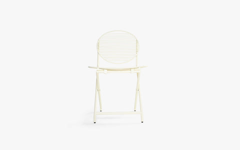 Outdoor Off White Folding Chair - Orange Tree Home Pvt. Ltd.