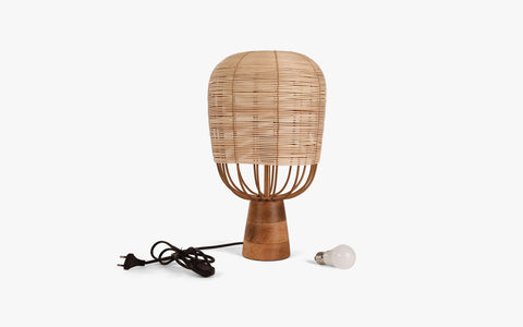 Henka Natural Table Lamp - Orange Tree Home Pvt. Ltd.