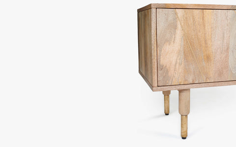 Art Deco TV Unit design simple- Orange Tree Home Pvt. Ltd.