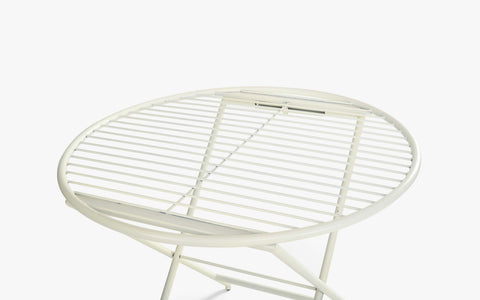 Patio Off White Small outdoor Table Set With 2 Chairs - Orange Tree Home Pvt. Ltd.