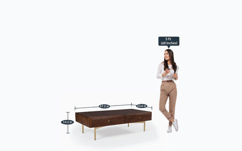 Small Size Low Table - Orange Tree