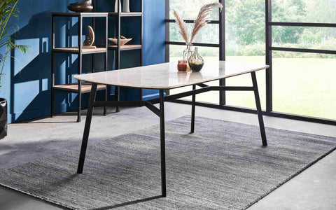 Acme Marble Top Dining Table 6 Seater - Orange Tree Home