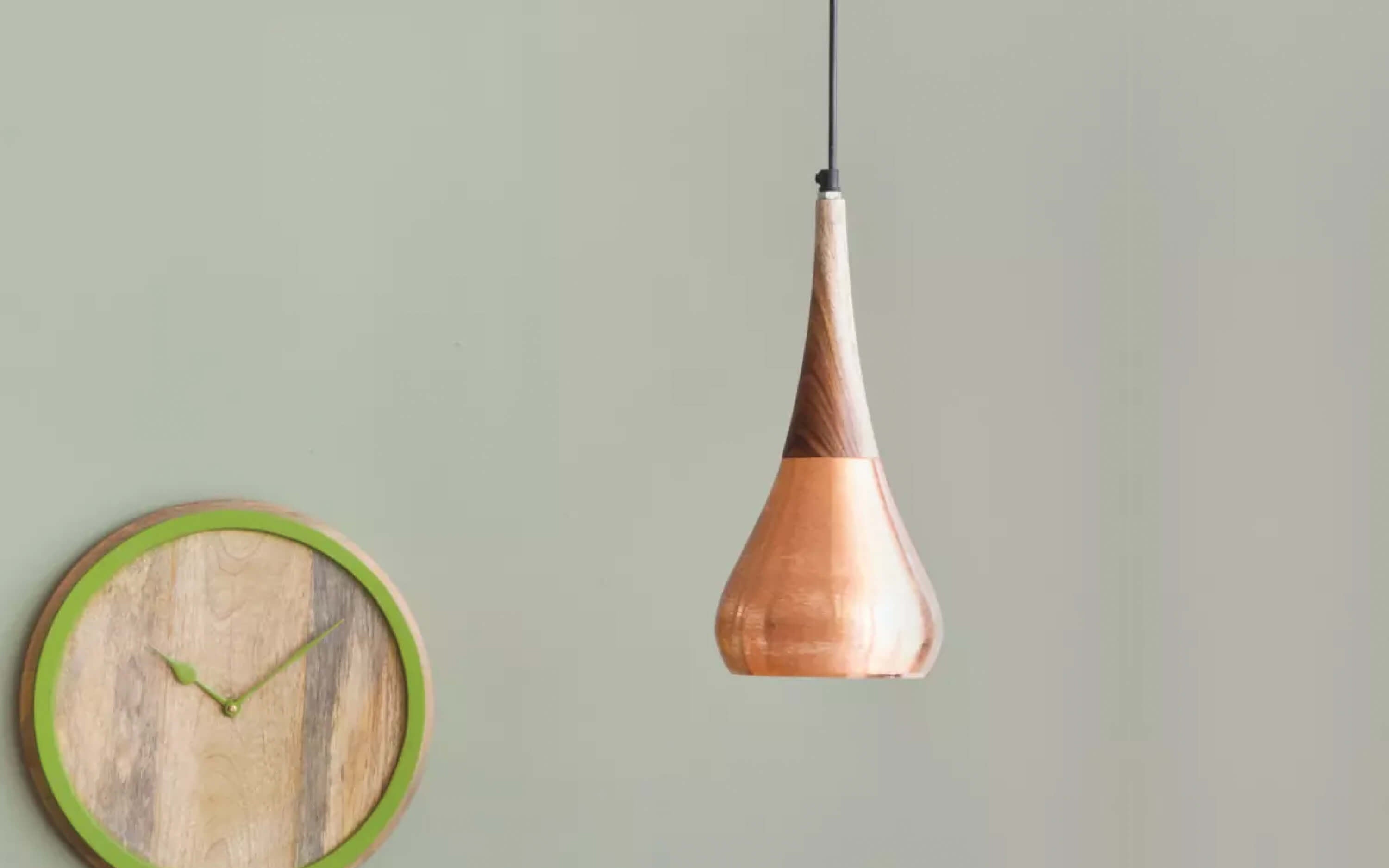 Buy Avery Drop Copper Hanging Lamp - Orange Tree