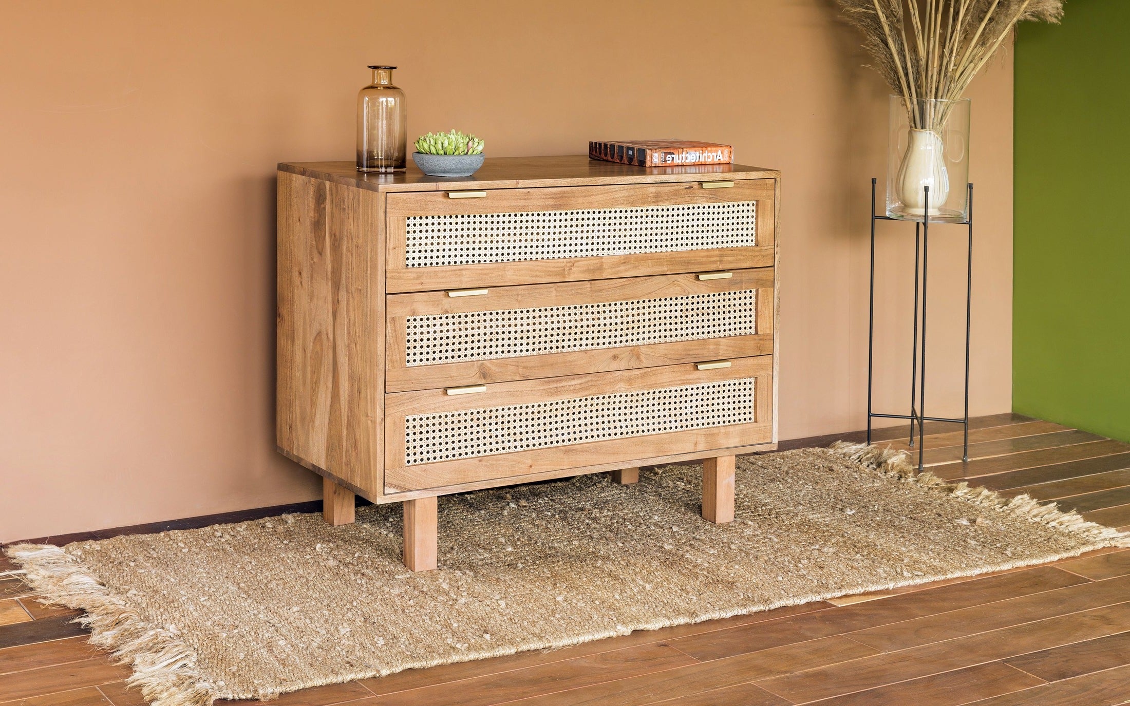 Kyoto Chest Of Drawer made of Acacia Wood 