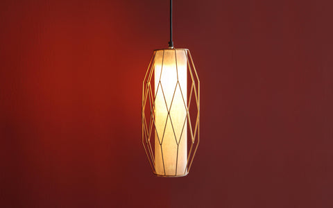 Ori Tall Hanging Lamp - Orange Tree Home Pvt. Ltd.
