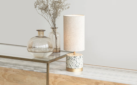 Speckle Table Lamp Round - Orange Tree Home Pvt. Ltd.