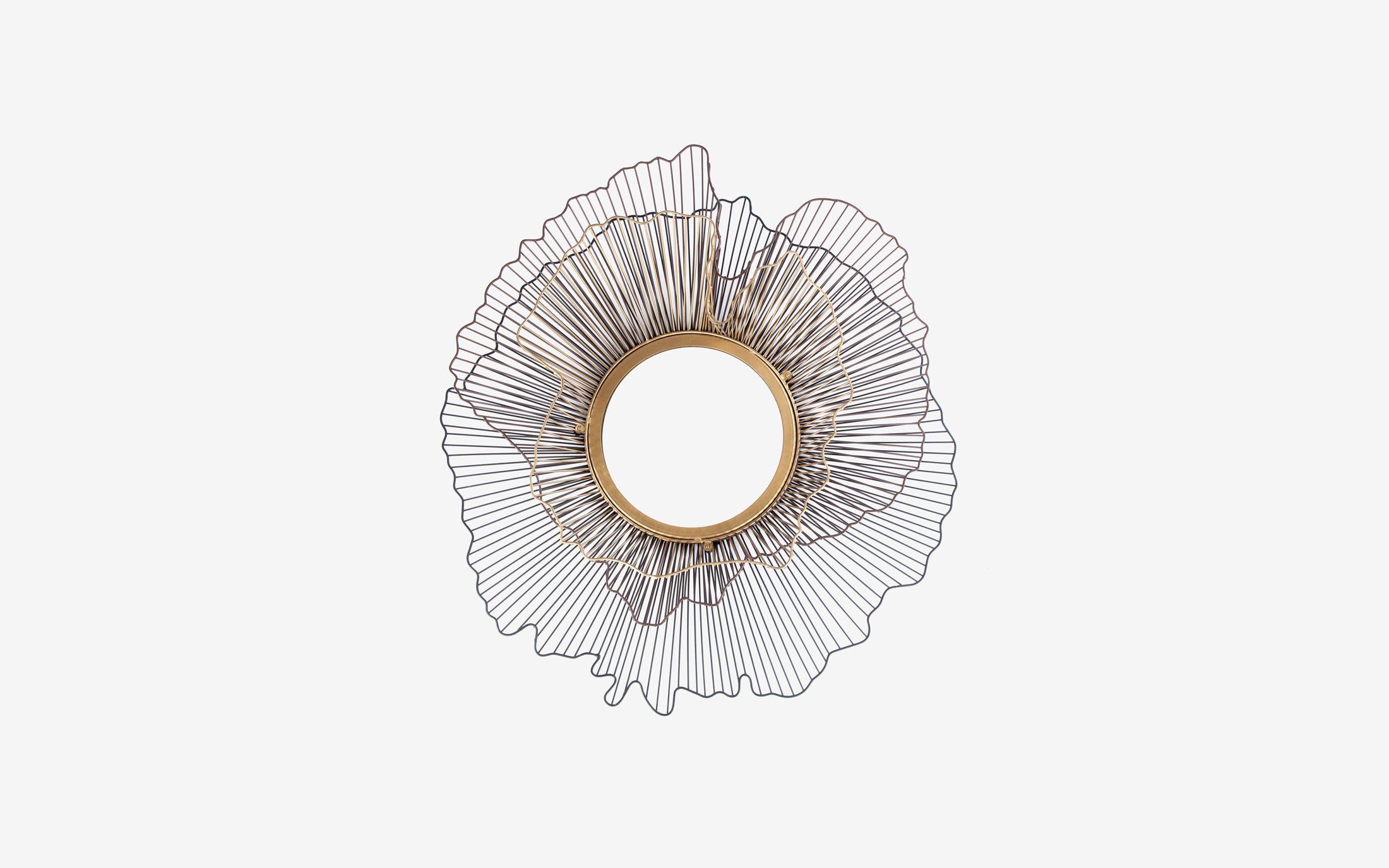 Buy Klimt Mirror | Designer Wall Mirror - with white background - Orange Tree