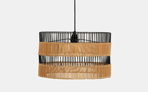 Kyoto Drum Hanging Lamp - Orange Tree Home Pvt. Ltd.