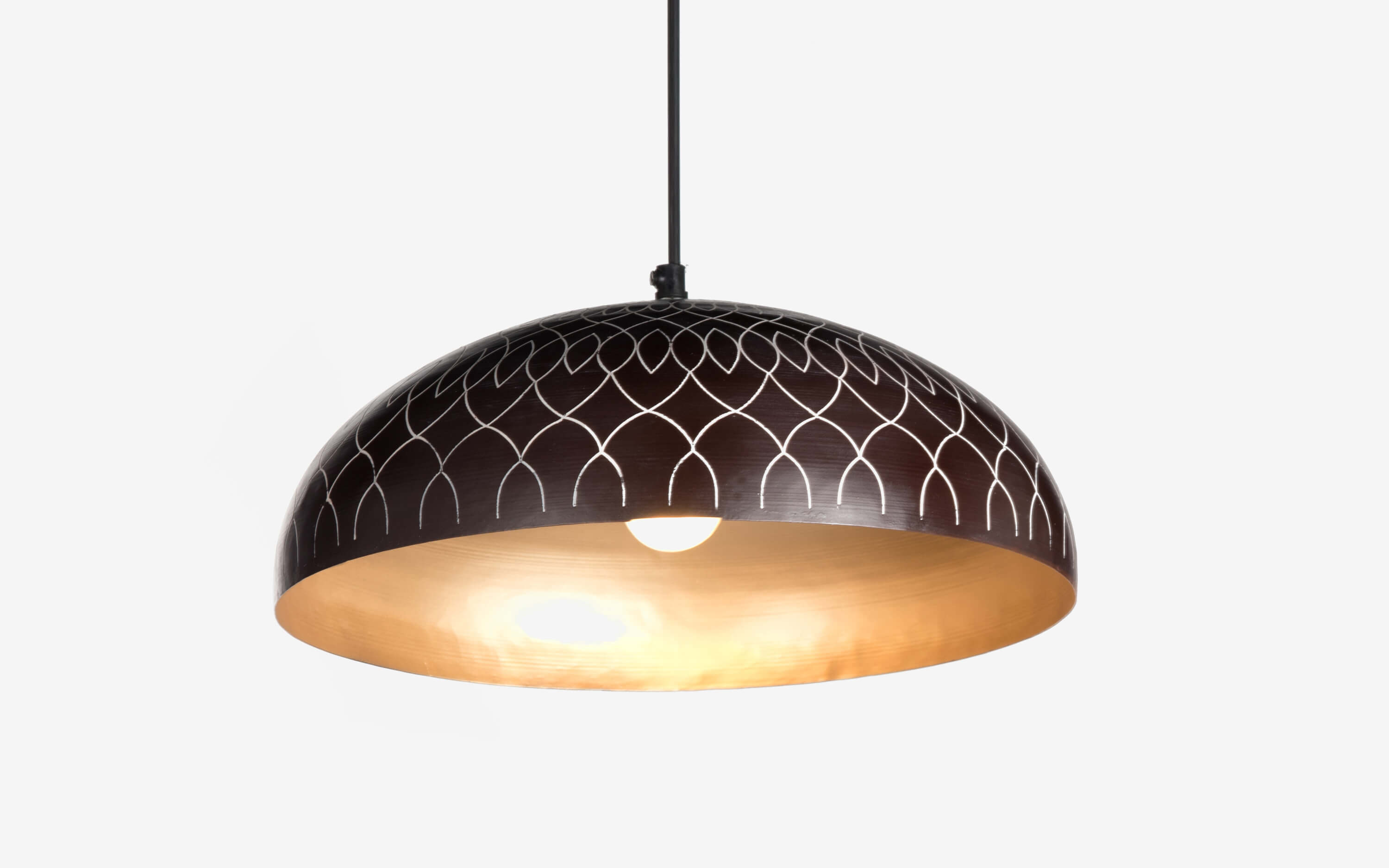 Metal discount hanging lamp