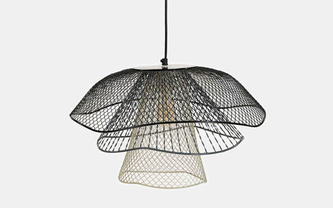 Mallawi Black Hanging Lamp - Orange Tree Home Pvt. Ltd.