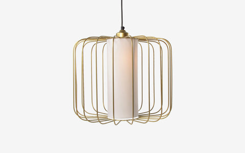 Merriam Hanging Lamp Gold - Orange Tree Home Pvt. Ltd.