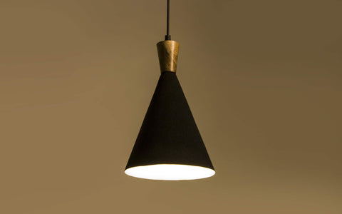 Noir Hanging Lamp - Orange Tree Home Pvt. Ltd.
