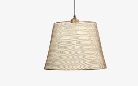 Rhombus Hanging Lamp Gold - Orange Tree Home Pvt. Ltd.