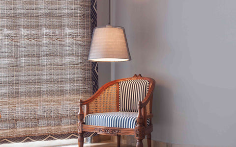 Rhombus Hanging Lamp Grey - Orange Tree Home Pvt. Ltd.