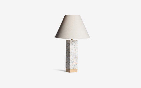 Speckle Table Lamp With Conical Shade - Orange Tree Home Pvt. Ltd.