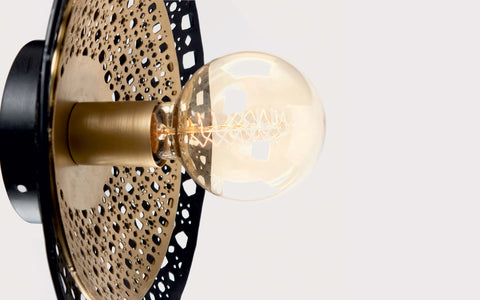Louvre Wall Lamp Round - Orange Tree Home Pvt. Ltd.