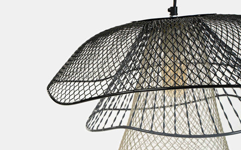 Mallawi Black Hanging Lamp - Orange Tree Home Pvt. Ltd.
