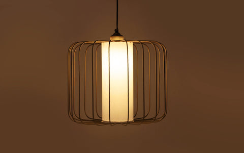 Merriam Hanging Lamp Gold - Orange Tree Home Pvt. Ltd.