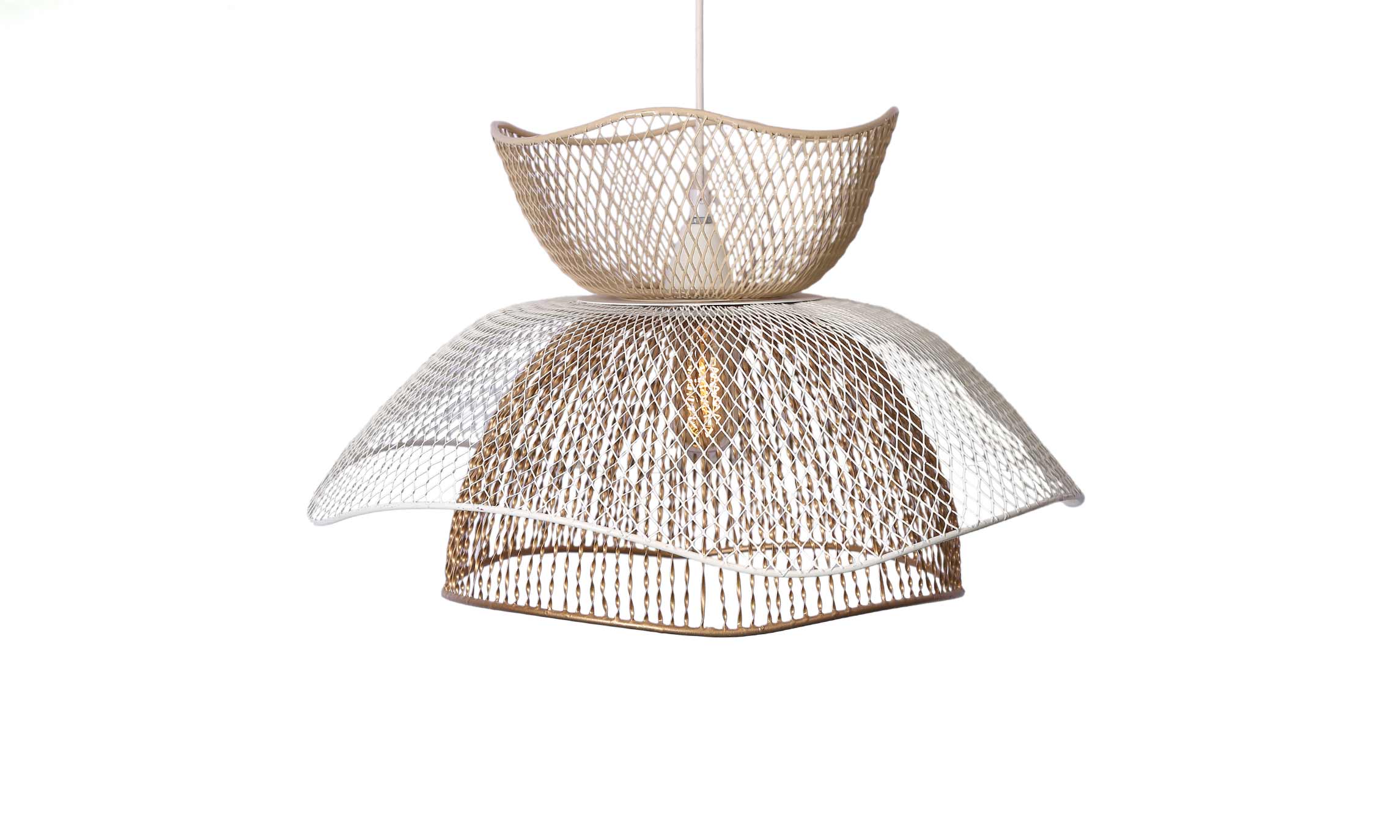 Mallawi Hanging Lamp Bloom - Orange Tree Home Pvt. Ltd.