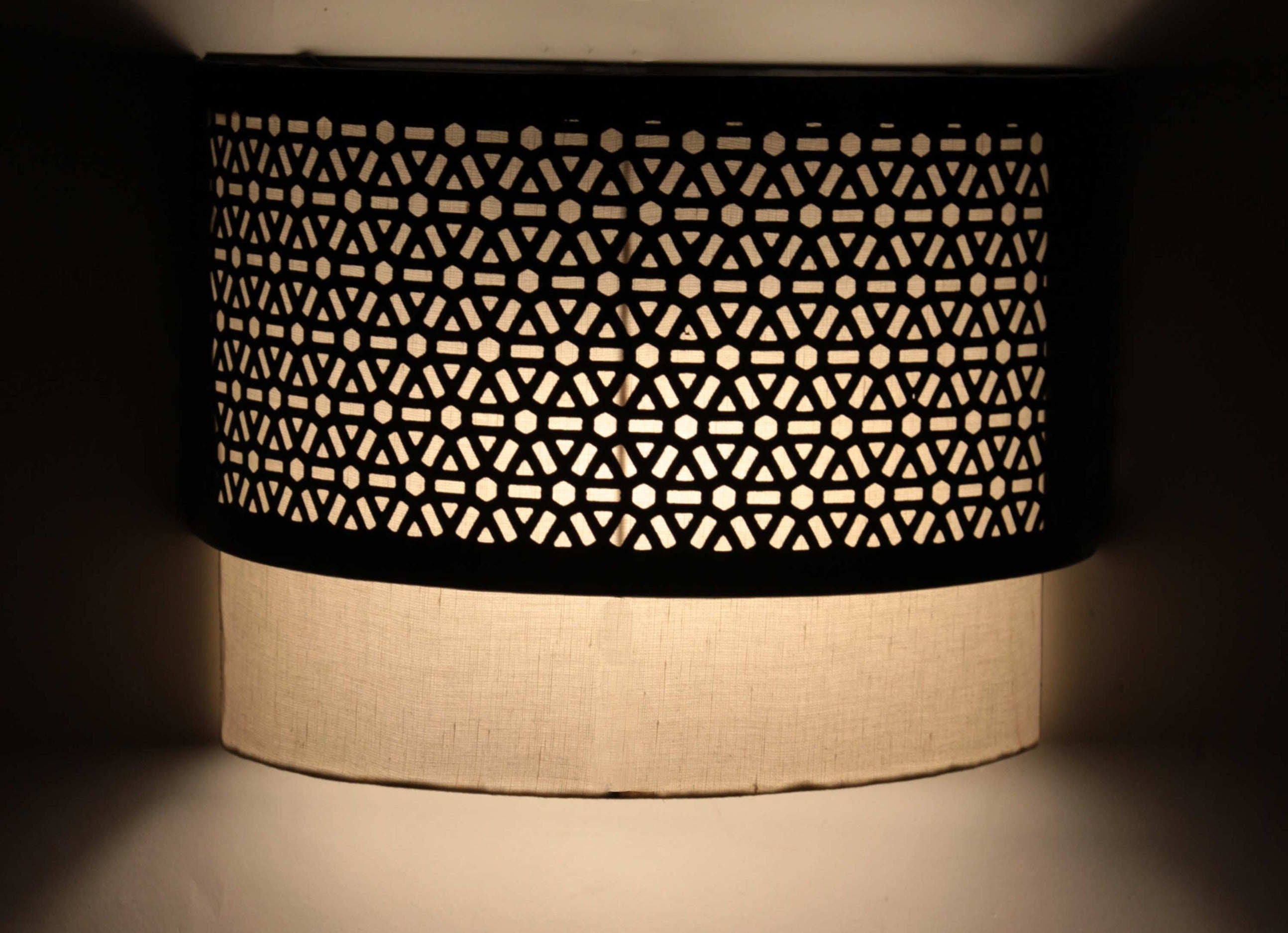 Buy Oman Black and White Decorative Wall Lamp - Orange Tree