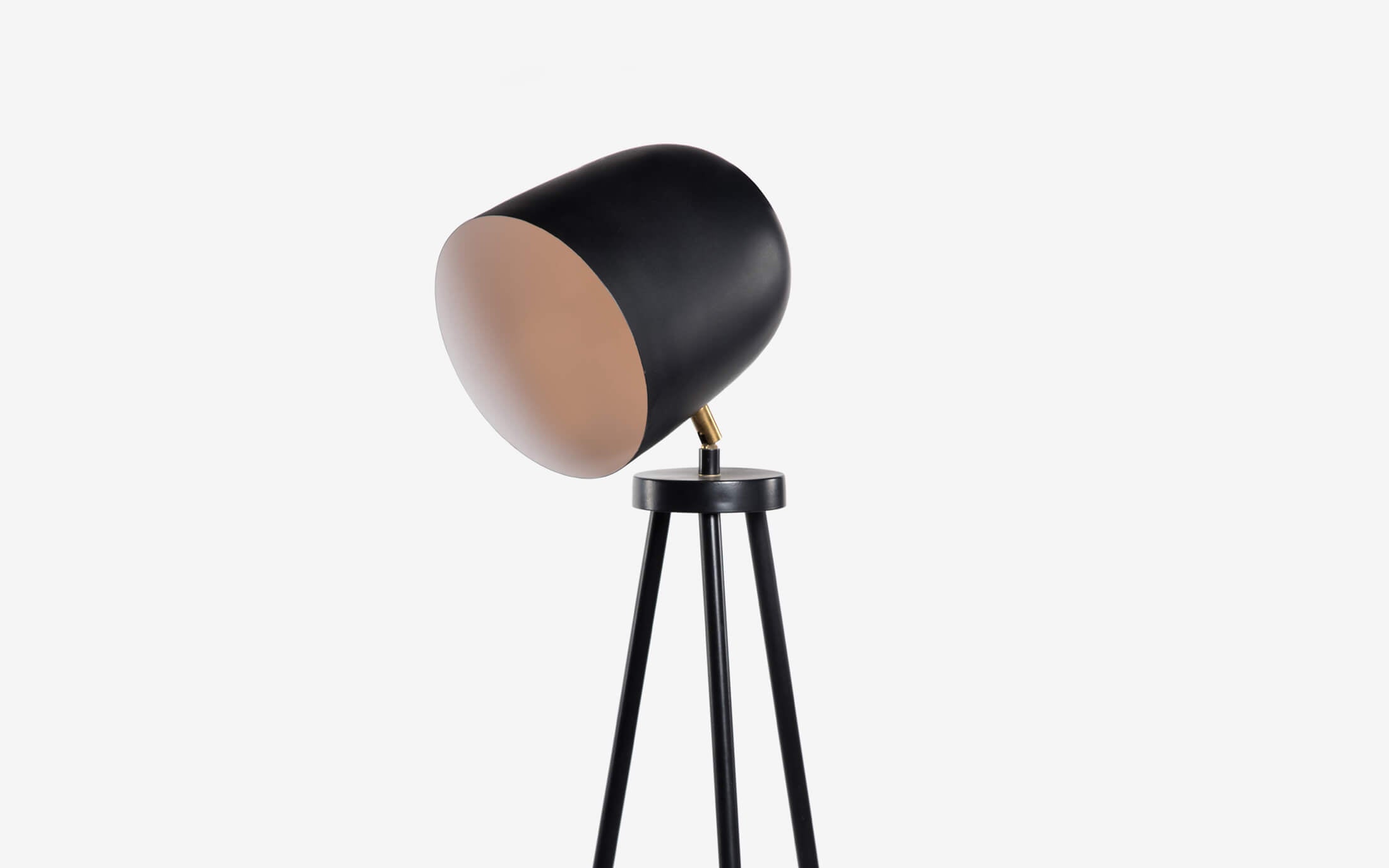 Rhea Floor Lamp Black - Orange Tree Home Pvt. Ltd.