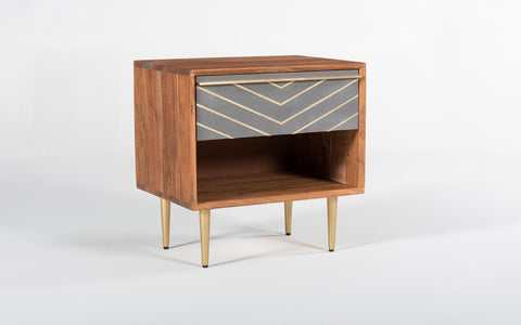 Toshi Bedside Table - Orange Tree Home Pvt. Ltd.