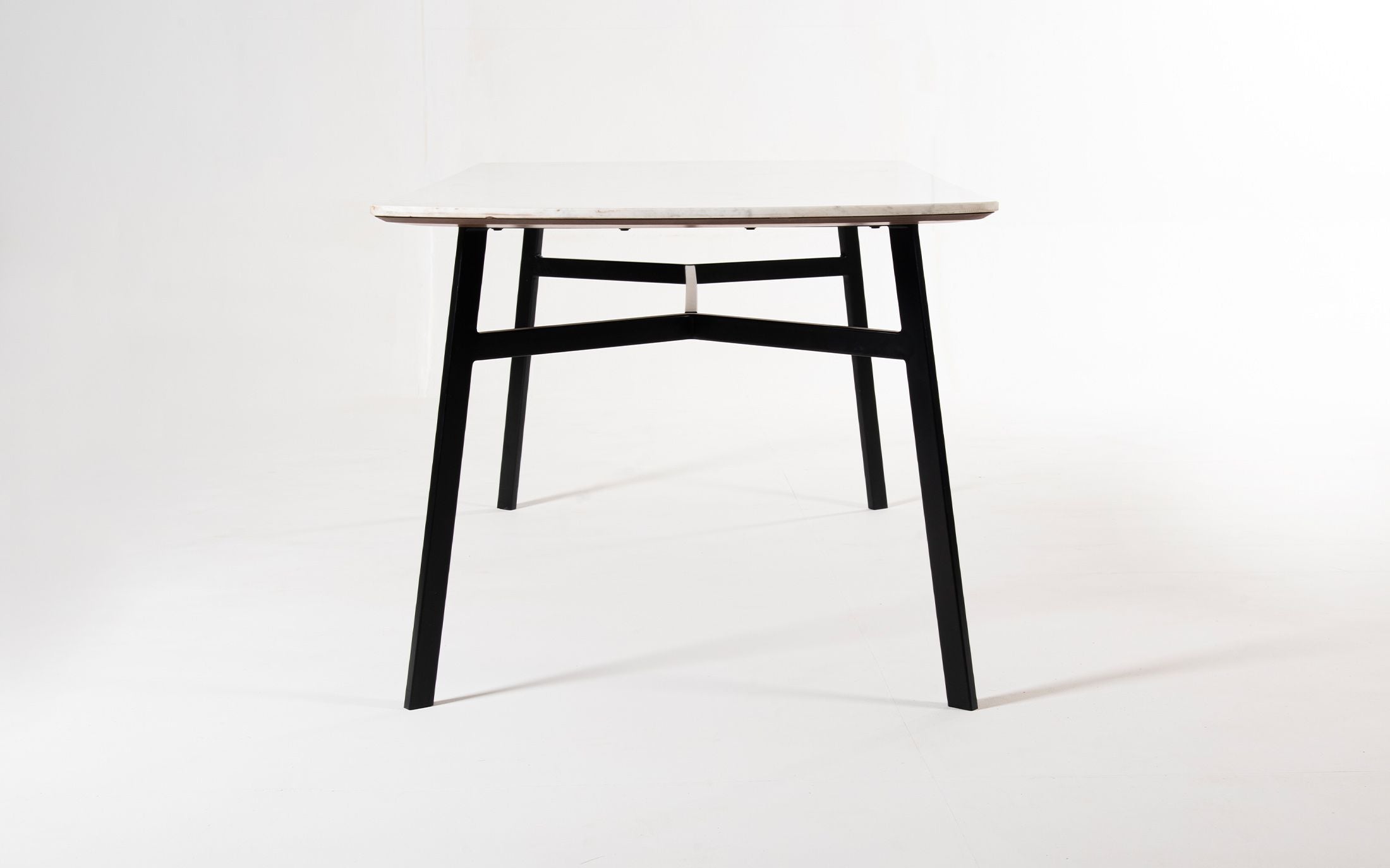 Acme Marble Top Dining Table 6 Seater - Orange Tree Home