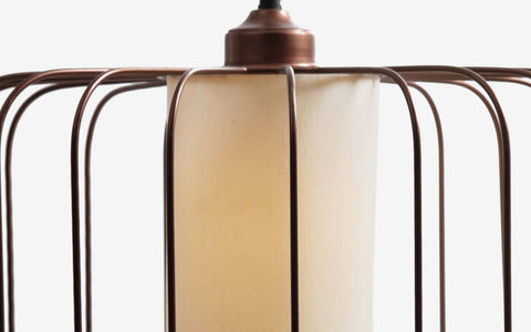 Merriam Hanging Lamp Copper - Orange Tree Home Pvt. Ltd.