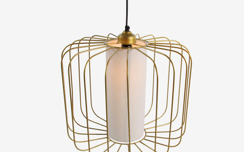Merriam Hanging Lamp Gold - Orange Tree Home Pvt. Ltd.