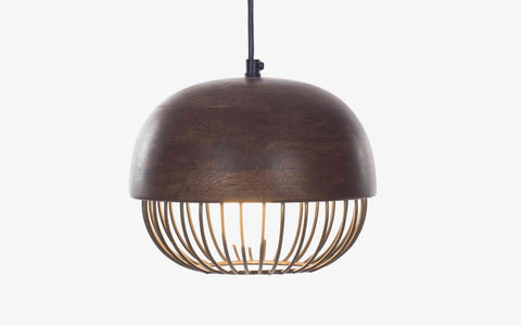 Minya Round Hanging Lamp - Orange Tree Home Pvt. Ltd.