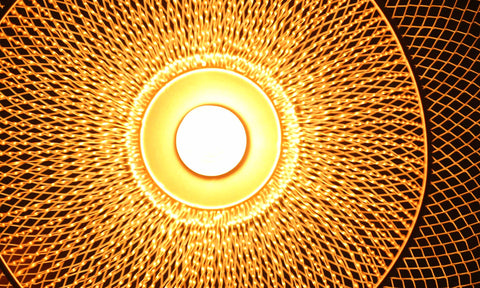 Mallawi Hanging Lamp Bloom - Orange Tree Home Pvt. Ltd.
