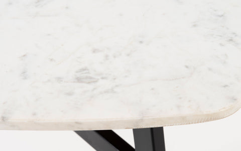 Acme Marble Top Dining Table 6 Seater - Orange Tree Home