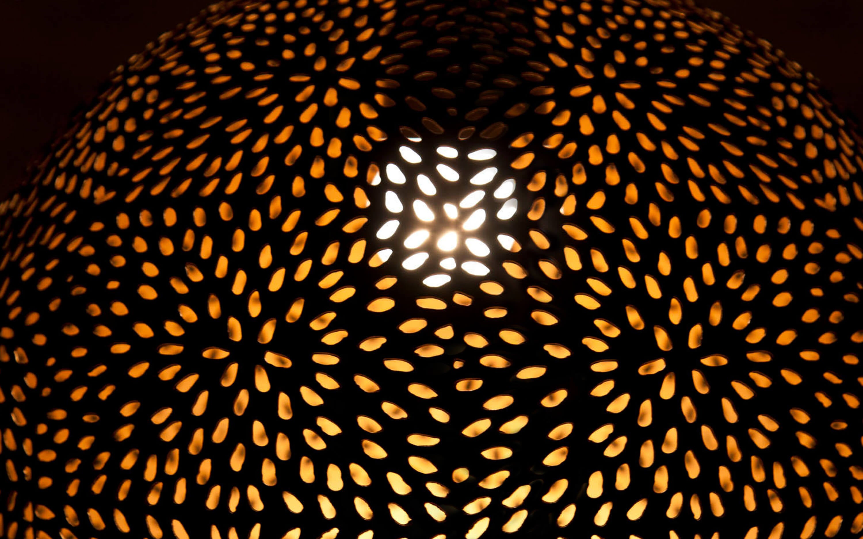 Buy Cupula Brass Round Pendant Lamp - with white background - Orange Tree