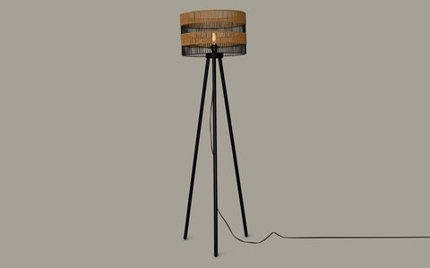 Kyoto Drum Floor Lamp - Orange Tree Home Pvt. Ltd.
