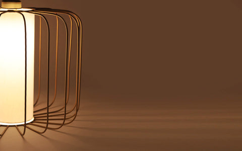 Merriam Hanging Lamp Gold - Orange Tree Home Pvt. Ltd.