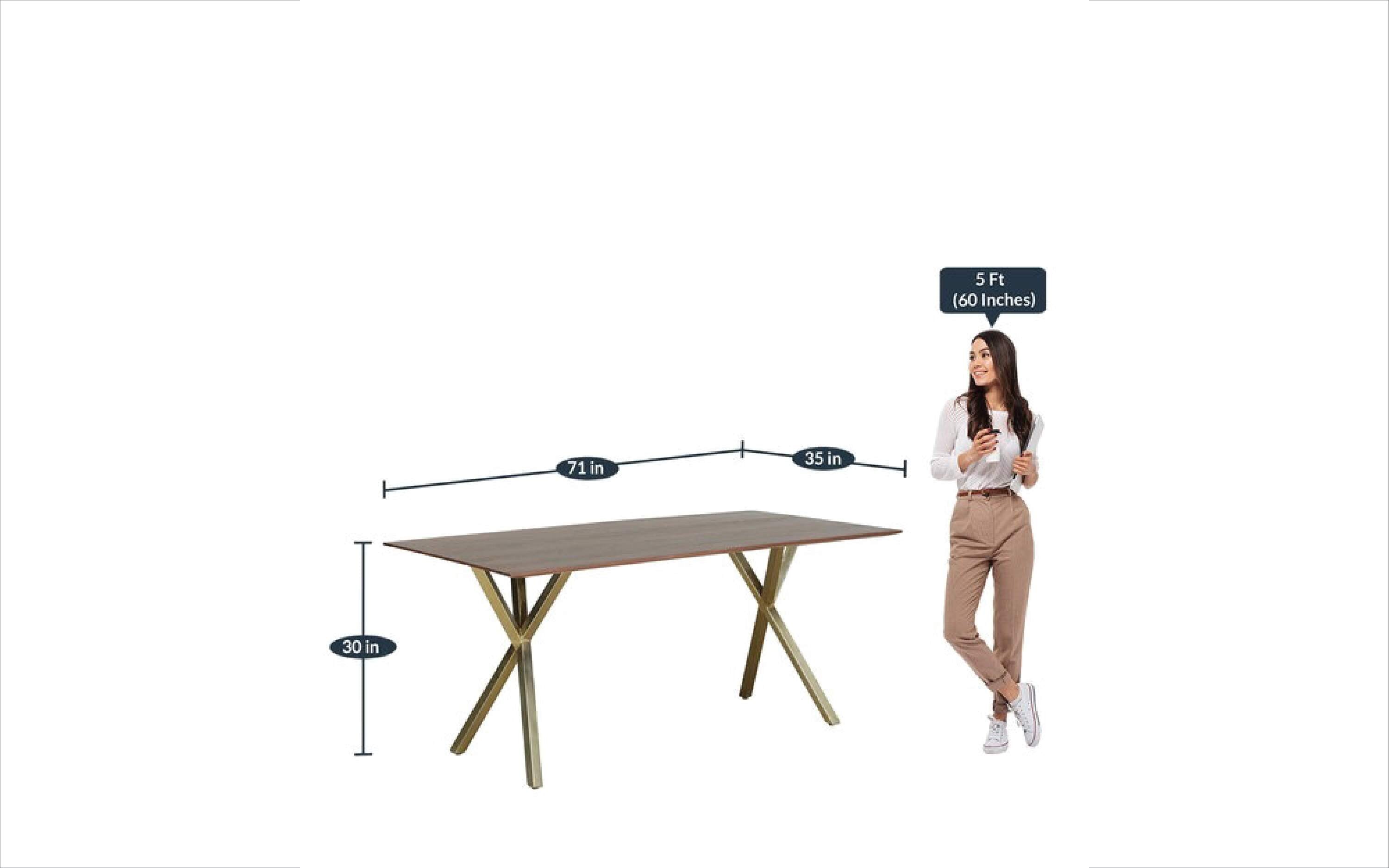 Mazi Dining Table 6 Seater - Orange Tree Home Pvt. Ltd.